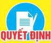 Quyết định Về việc phê duyệt kết quả lựa chọn nhà thầu Gói thầu: GT_TD_01: Thẩm định giá