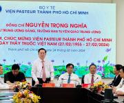 TRƯỞNG BAN TUYÊN GIÁO TRUNG ƯƠNG THĂM, CHÚC MỪNG VIỆN PASTEUR TP. HỒ CHÍ MINH NHÂN DỊP  69 NĂM NGÀY THẦY THUỐC VIỆT NAM  (27/02/1955 – 27/02/2024)